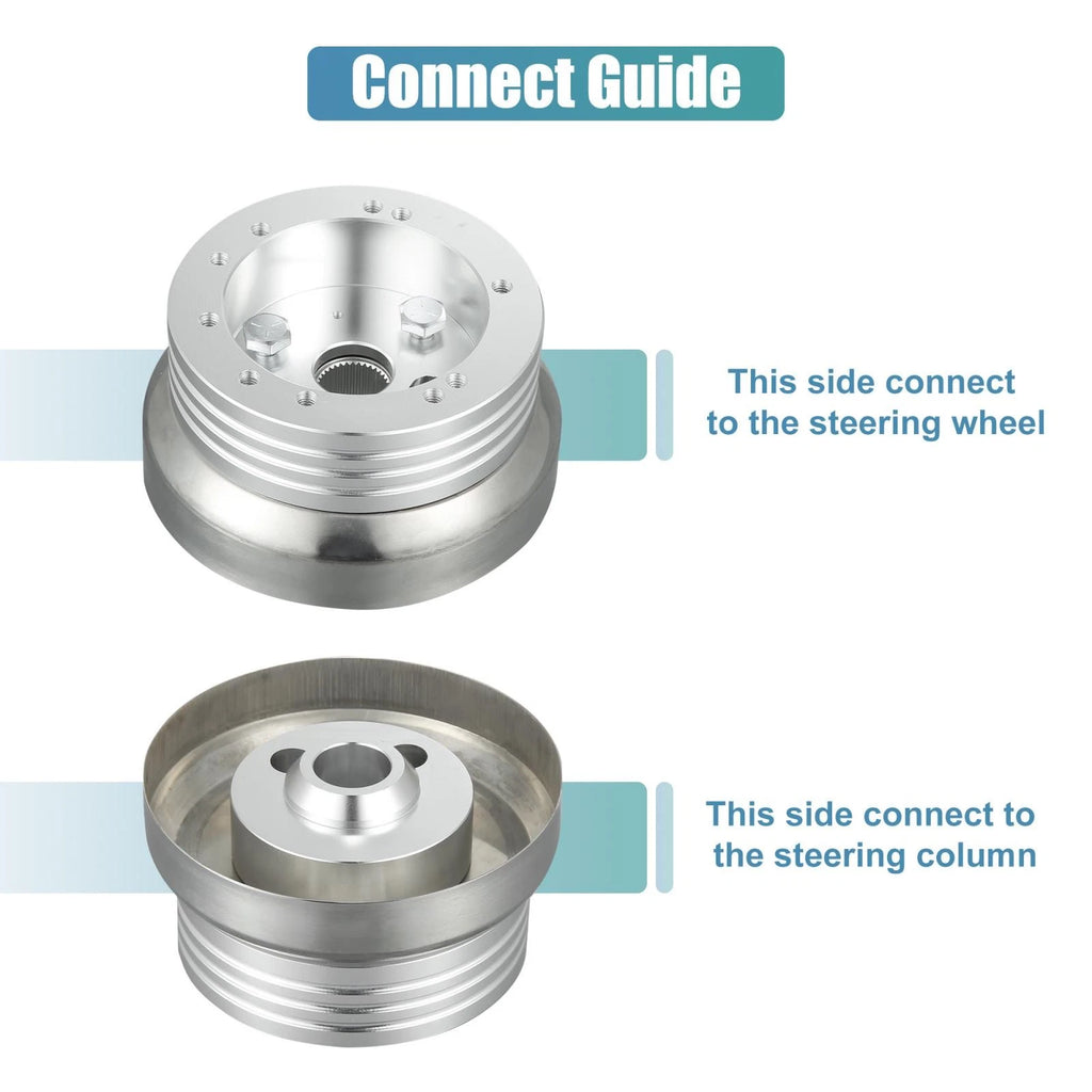5 & 6 Hole Steering Wheel Short Hub Adapter for Chevy GM (Year Range)