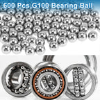 600 Pcs 4.8mm G100 Steel Ball Bearings for Various Applications