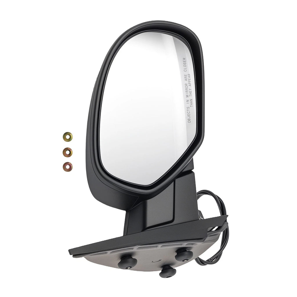 Passenger Heated Mirror for Chevrolet Tahoe (2007–2014) Power Right Black