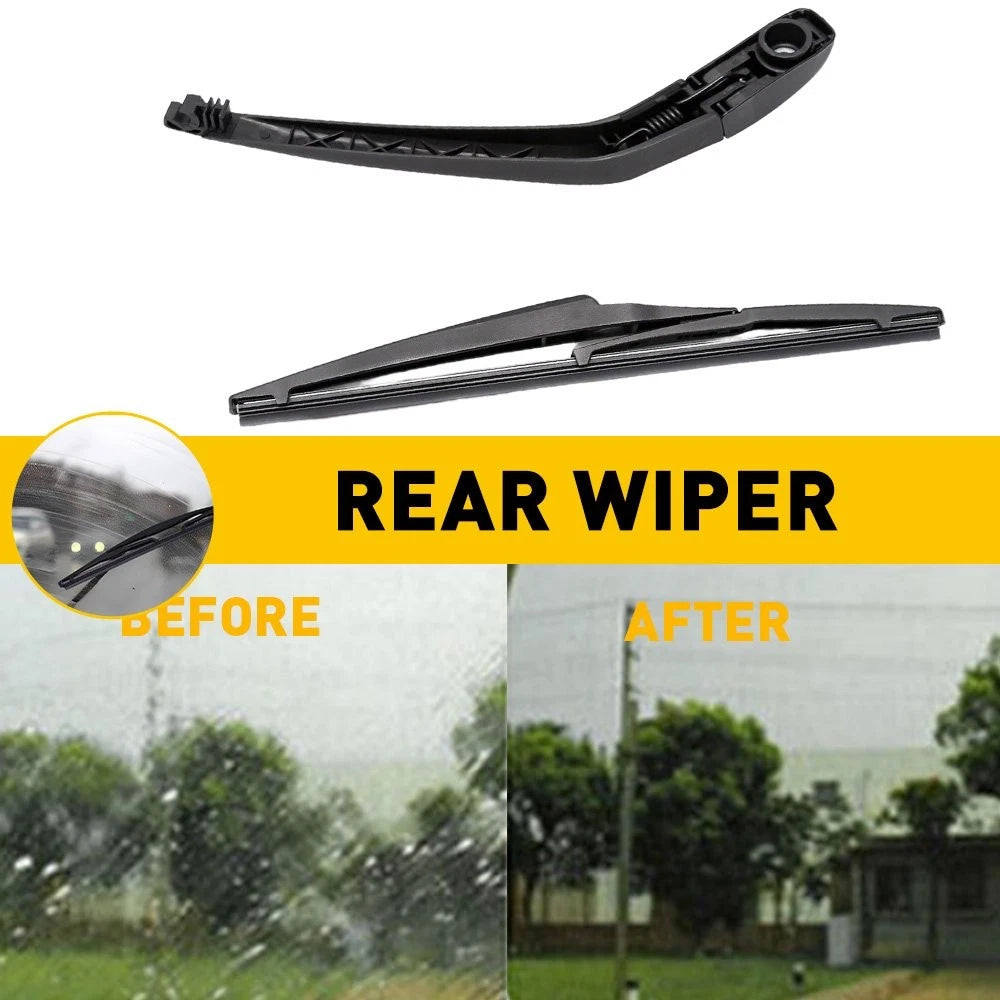 Set of 2 Rear Windshield Wiper Arm Blades for Dodge Journey (2009–2020)
