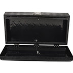 Toolbox for Pickup Truck Bed (35"x13"x6.4", Aluminum, Lock)