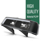 LED Tube Headlights for Chevrolet Express GMC Savana (2003–2023)