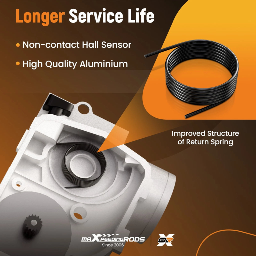 Electronic Throttle Body Assembly for Honda CR-V L4 2.4L (2007–2009) 16400-RZA-J01