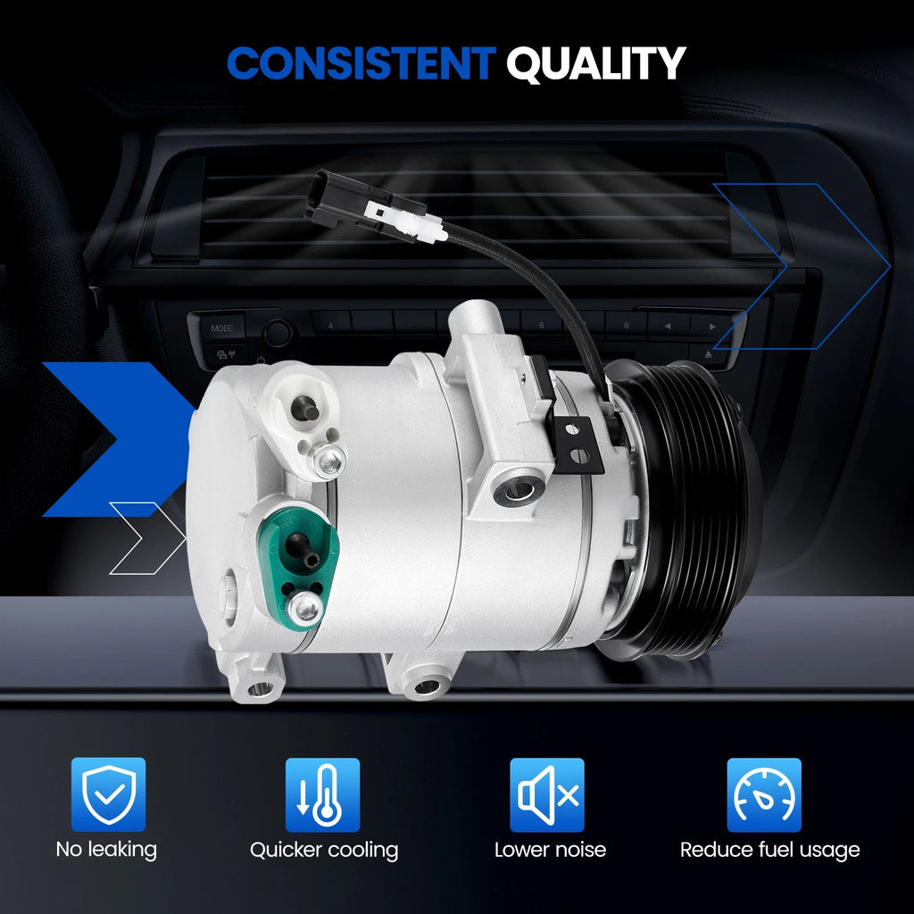 A/C Compressor for Mercury Mariner, Ford Escape, Mazda Tribute (2008–2012)