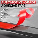 4-Piece In-Channel Wind Rain Side Window Visors for Toyota Tacoma (2016–2023)