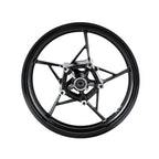 Glossy Black Front Wheel Rim for Kawasaki Z400 Ninja 400 (2018–2023)