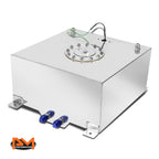 15.5 Gallon Aluminum Chrome Fuel Cell Tank for Universal Applications