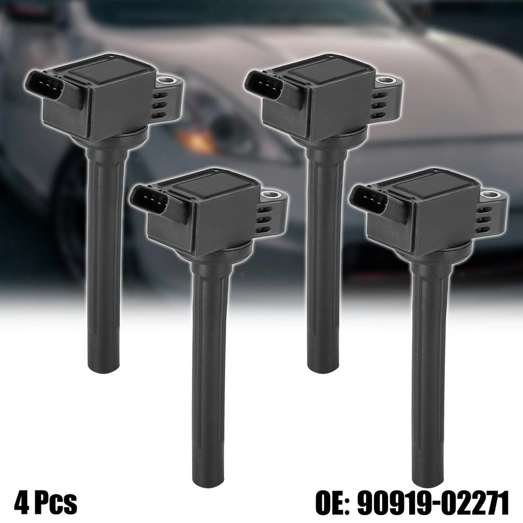 Set of 4 Ignition Coils for Toyota (90919-02271)