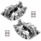 Pair Front Brake Calipers with Brackets for Ford Transit-350 HD (2015-2017)