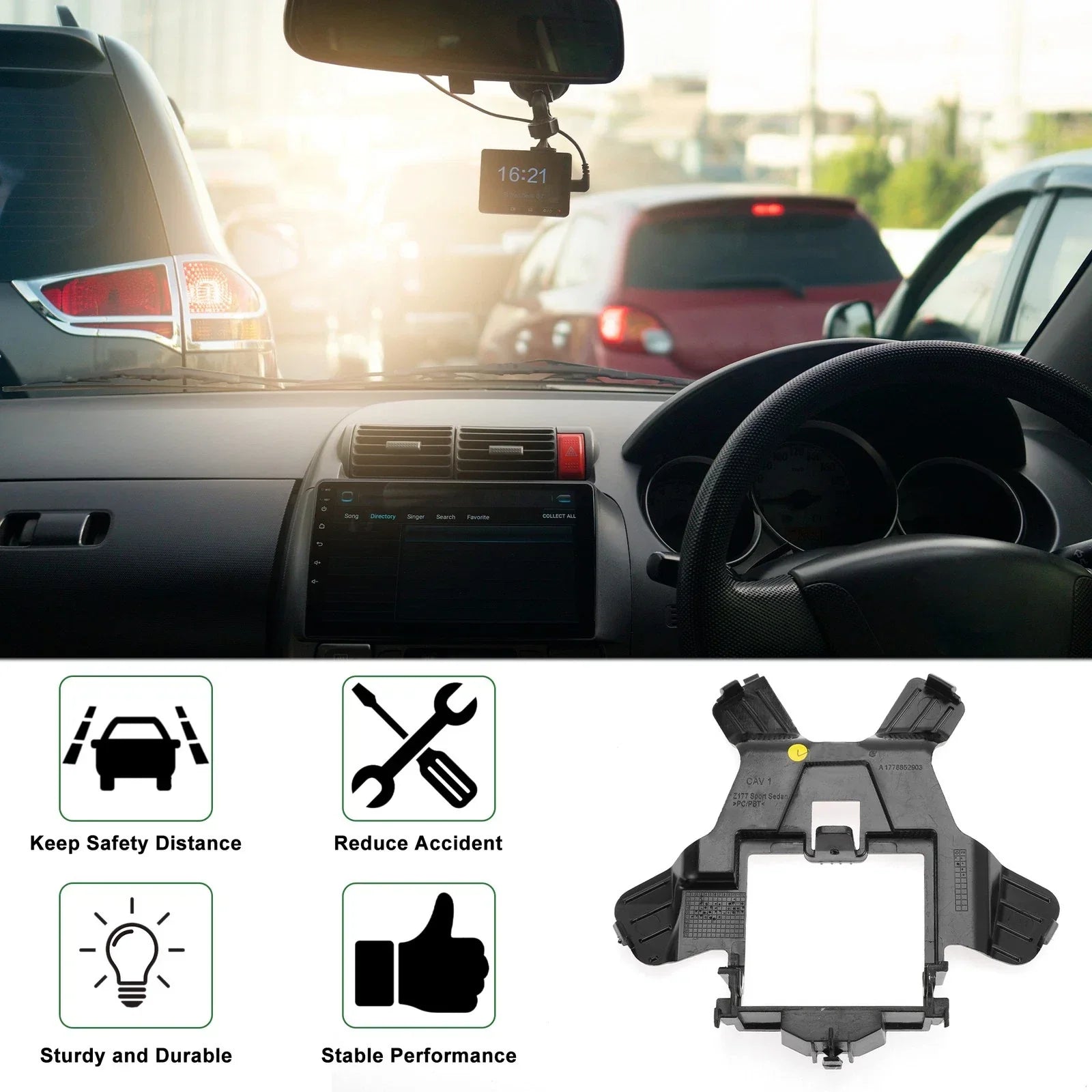 Cruise Control Distance Radar Sensor for Mercedes-Benz A220 2.0L L4 (2019-2022)