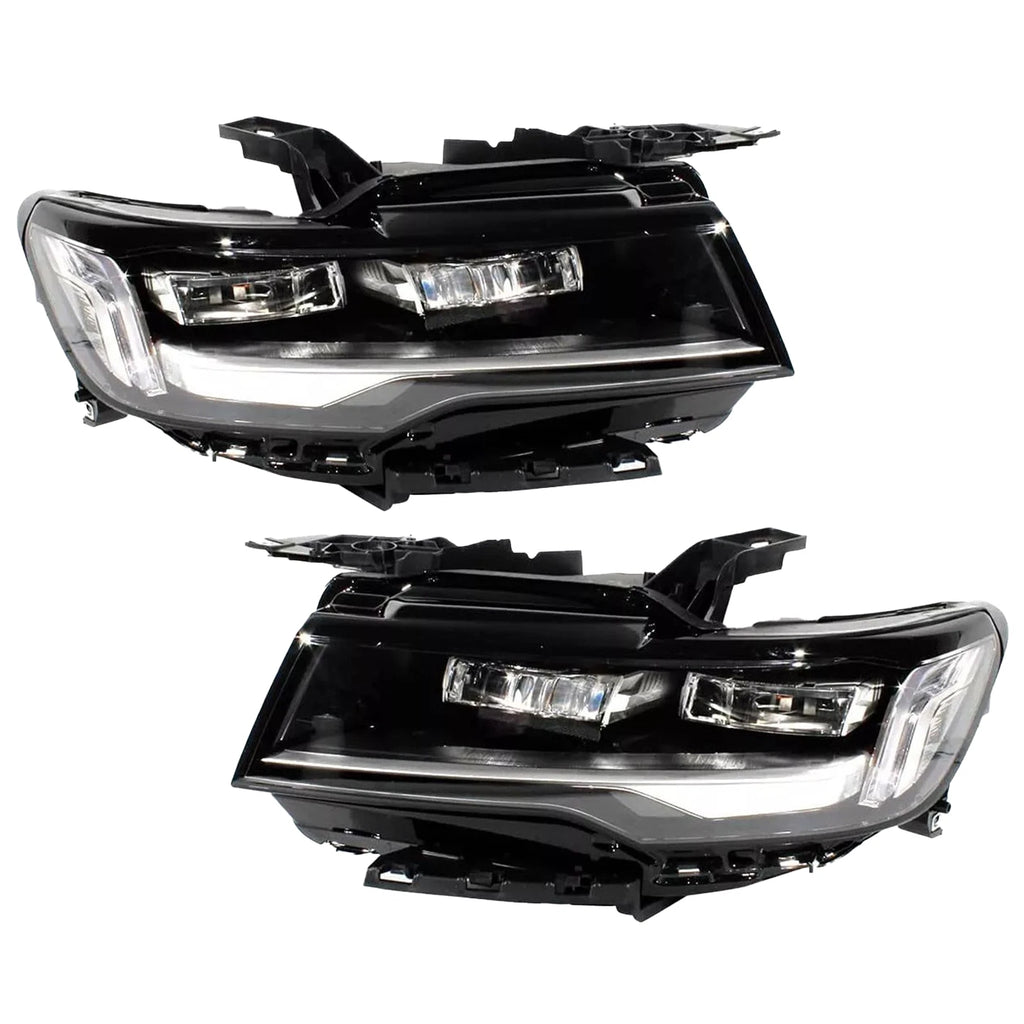 LED Headlight Set for Cadillac Escalade (2021–2024) Chrome Left+Right