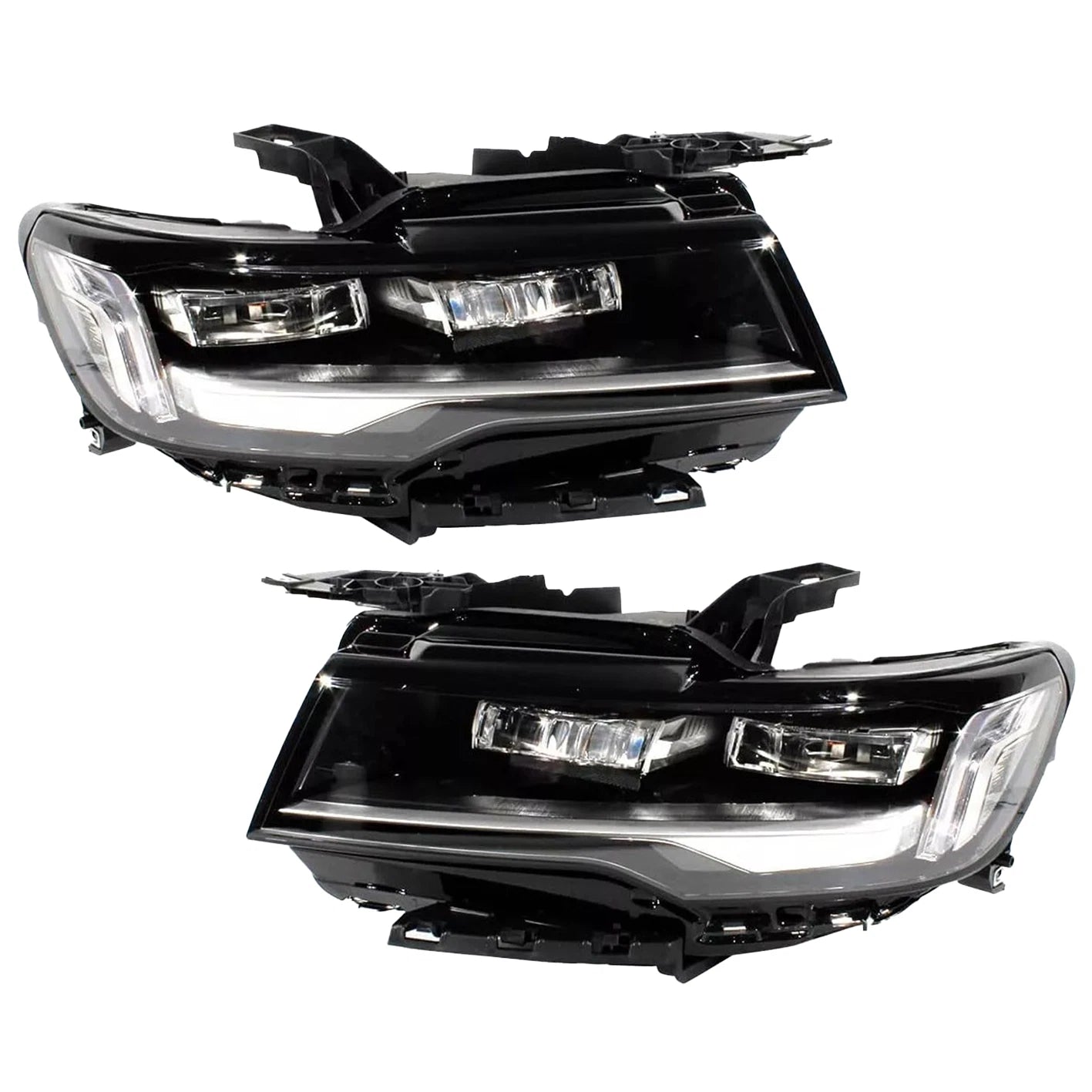 LED Headlight Set for Cadillac Escalade (2021–2024) Chrome Left+Right