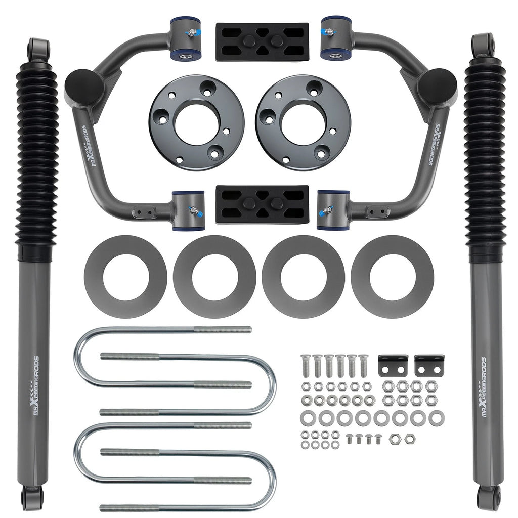 3 Inch Leveling Lift Kit with Shocks & Control Arms for Ford F-150 4WD (2021–2025)