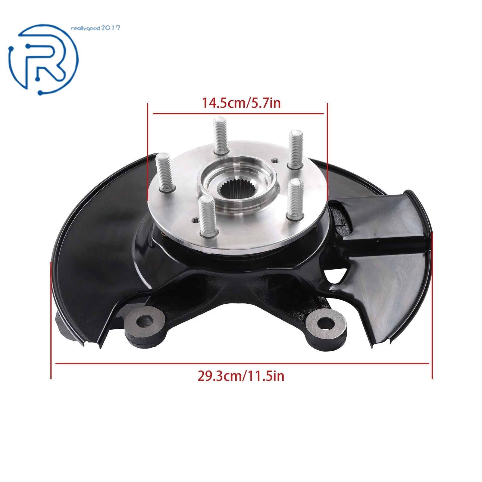 Steering Knuckle Assembly for Honda Pilot 2003-2004 (3.5L) L&R