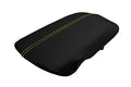 Console Lid Pull Over Cover for Ford Mustang (2015–2020) Yellow Stitch