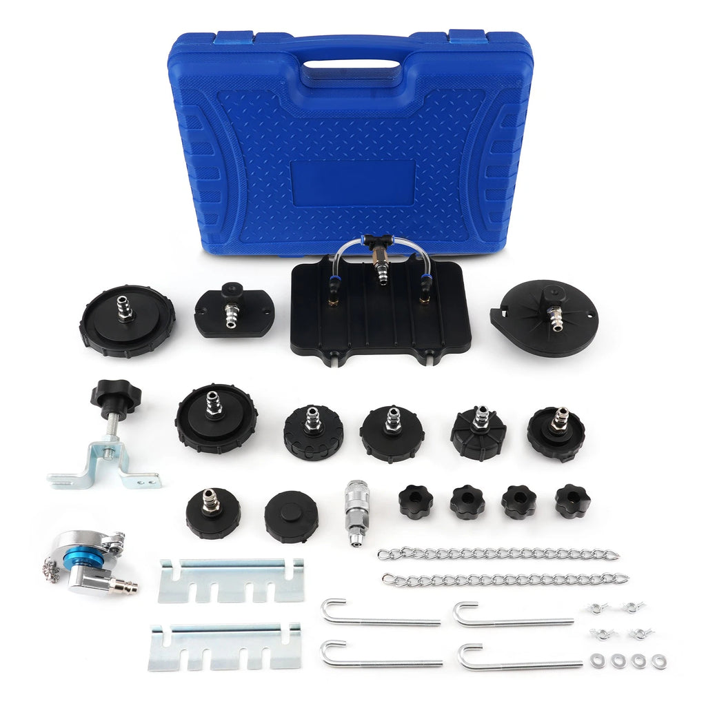 12 Pcs Brake Master Bleeder Kit for Most Vehicles (Universal)