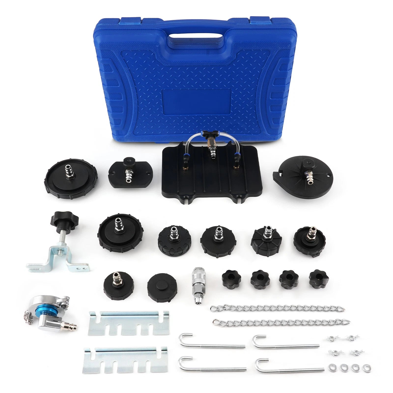 12 Pcs Brake Master Bleeder Kit for Most Vehicles (Universal)