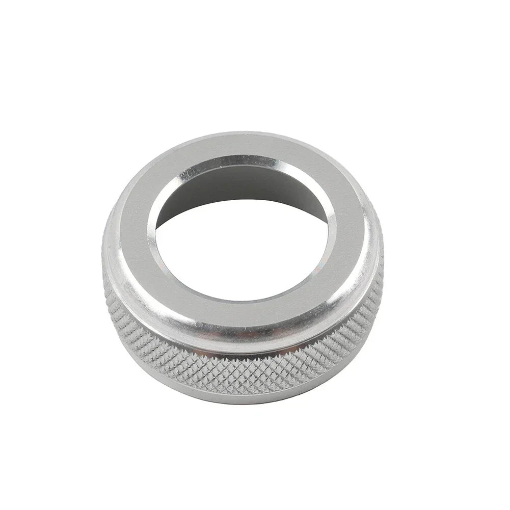 Silver Console Volume Button Switch Ring for Lexus NX250 350h 450h (2022-2024)
