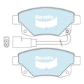 HD Rear Disc Brake Pad Set 2.2L-2.4L for Ford Transit (2006 - 2012)