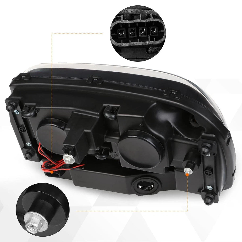 Front Driver Side Bumper Trim Molding for Ford Fiesta (2011–2013)