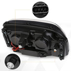 Front Driver Side Bumper Trim Molding for Ford Fiesta (2011–2013)