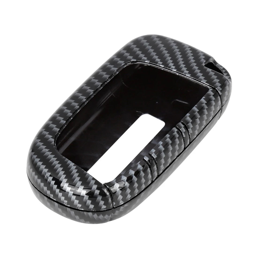 TPU Key Fob Cover for Jeep (Carbon Fiber Pattern)