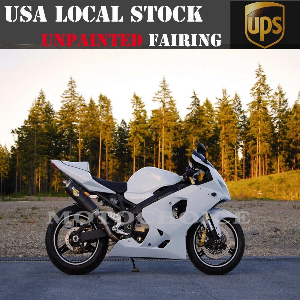 Fairing Kit + Tank Cover + Seat Cover for Suzuki GSXR600/750 (2004–2005)