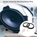 Set of 2 Speaker Spacer Rings for Ford Focus (6.5")