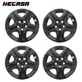 Set of 4 Gloss Black 17" Hub Caps for Toyota RAV4 (2013–2018)