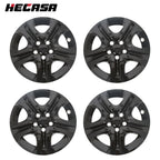 Set of 4 Gloss Black 17" Hub Caps for Toyota RAV4 (2013–2018)