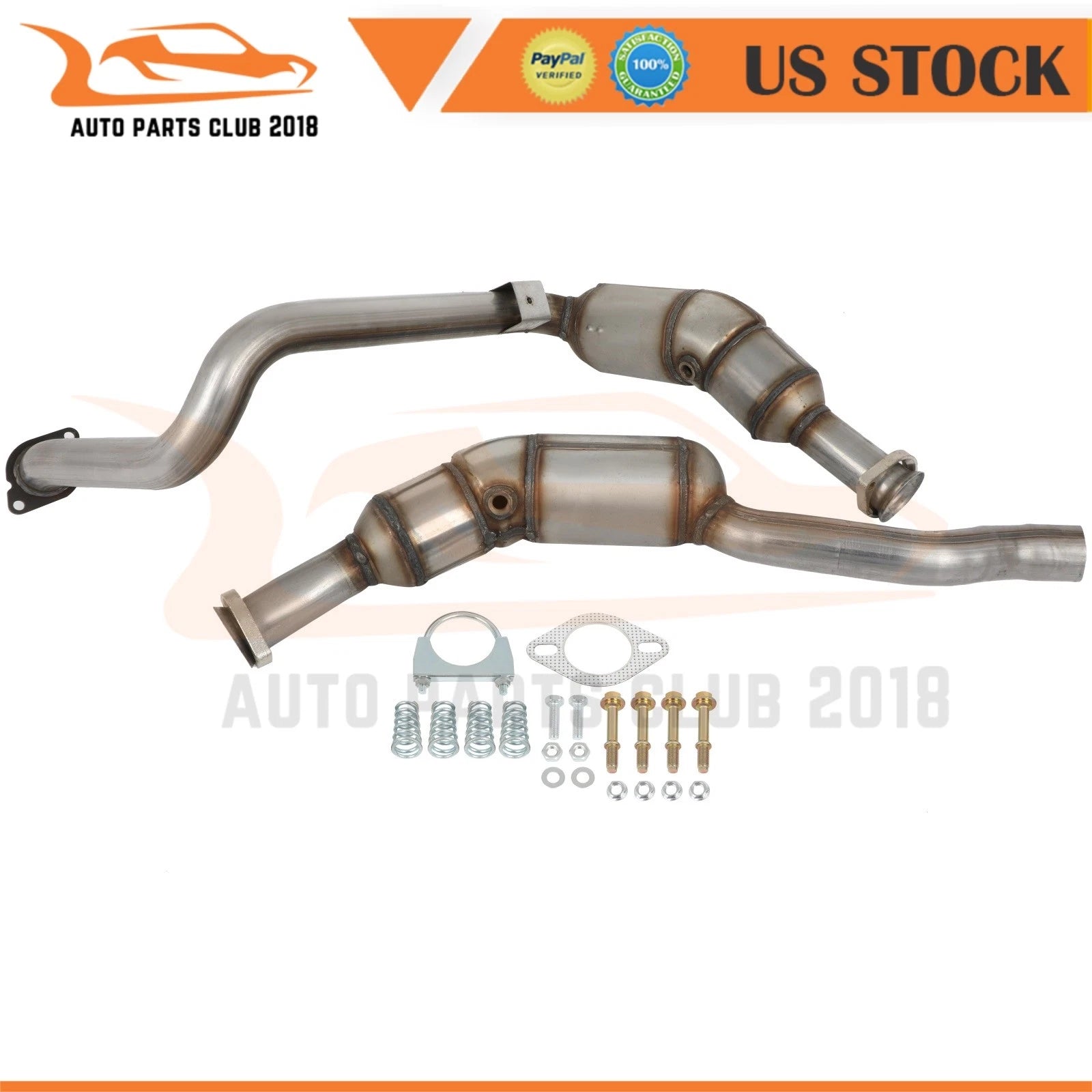 Pair Catalytic Converters for Land Rover Range Rover Sport (2010–2013)