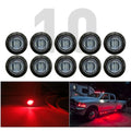 Smoked LED Bullet Side Marker Lights for Pickup Truck Trailer (3/4")