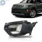 Halogen Front Fog Light for Ford Explorer (2016–2017) W/ Bezel Driver Left