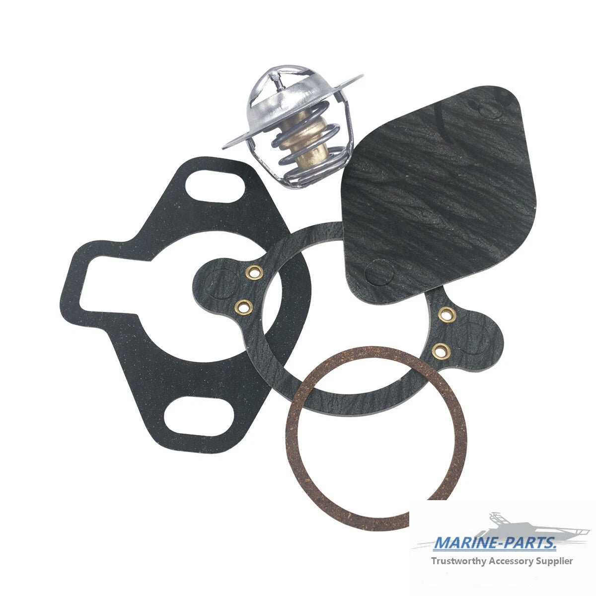 Thermostat Kit for Mercruiser 4.3L 5.0L 5.7L 7.4L 8.2L (1987–Present) 807252Q5