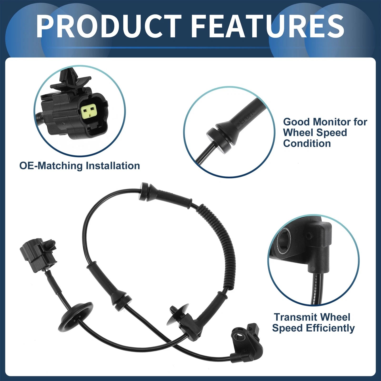 ABS Wheel Speed Sensor No. 9069211 for Chevrolet Sail (2005–2015)