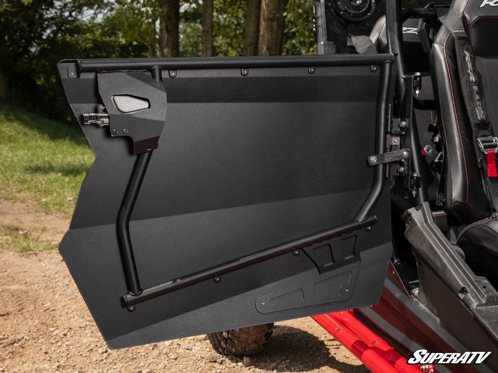 SuperATV Aluminum Doors for Polaris RZR XP 4 Turbo (2014–2023)