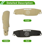 Dashboard Cover for Mercedes-Benz E-Class (2017–2021) Polyester Beige