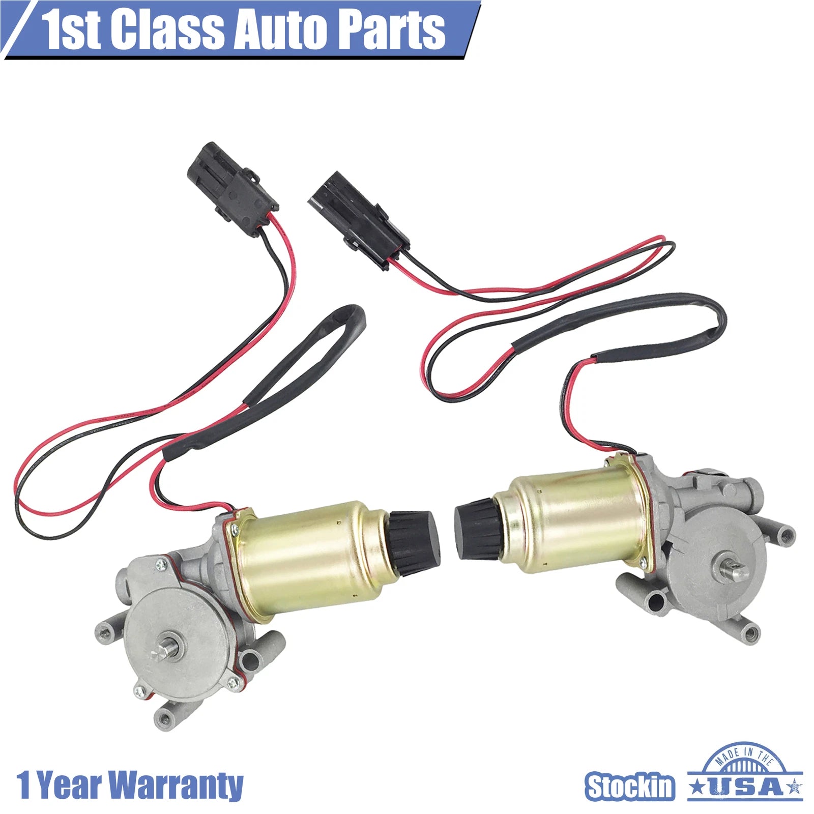 Headlight Motors Set of 2 for Chevrolet Corvette (1988–1990) 16510064