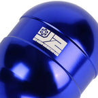 J2 Universal Aluminum Shift Knob Blue Teardrop with Thread Adapters