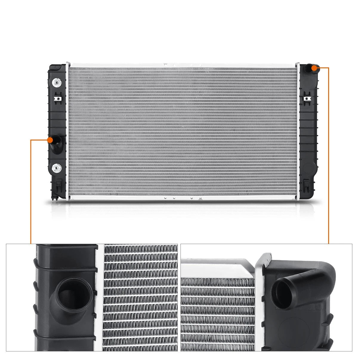 Aluminum Cooling Radiator DPI-2476 for Oldsmobile Aurora (1997–1999)