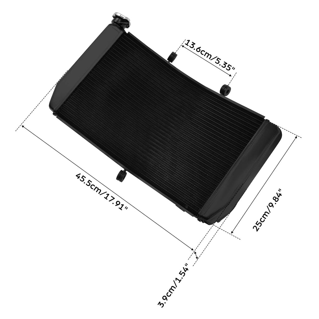Cooling Radiator for Honda CBR600 F4 (1999–2000), CBR600 F4I (2001–2004)