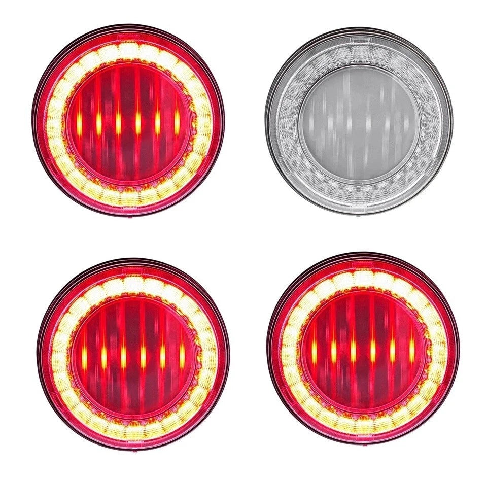 LED Stop Light 4 Inch Round I Series Lumos for Universal Trailer (2010–2024)