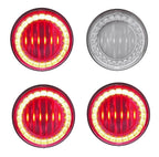 LED Stop Light 4 Inch Round I Series Lumos for Universal Trailer (2010–2024)