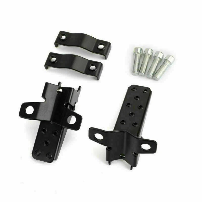 1 Pair Universal Fit Motorcycle Passenger Foot Pegs 25mm U9