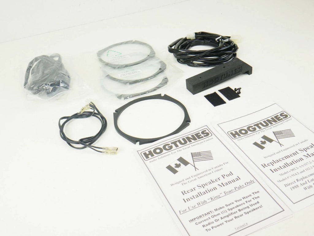 Speaker Pod Brackets and Wires for Harley Davidson (Fitment Specific)