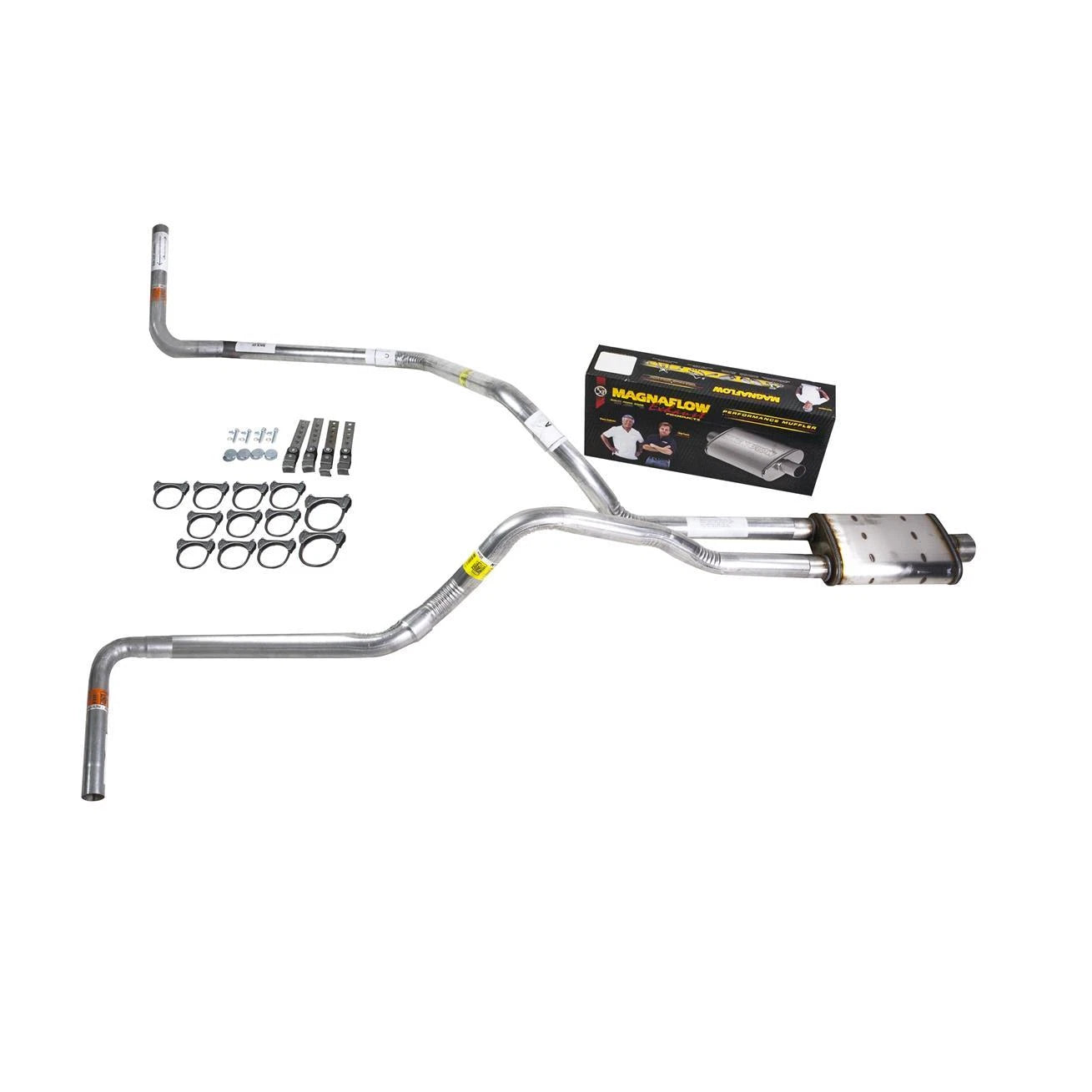 Dual Exhaust 2.5" Pipe for Silverado 1500/2500/3500 (1999–2006) Magnaflow Side Exit