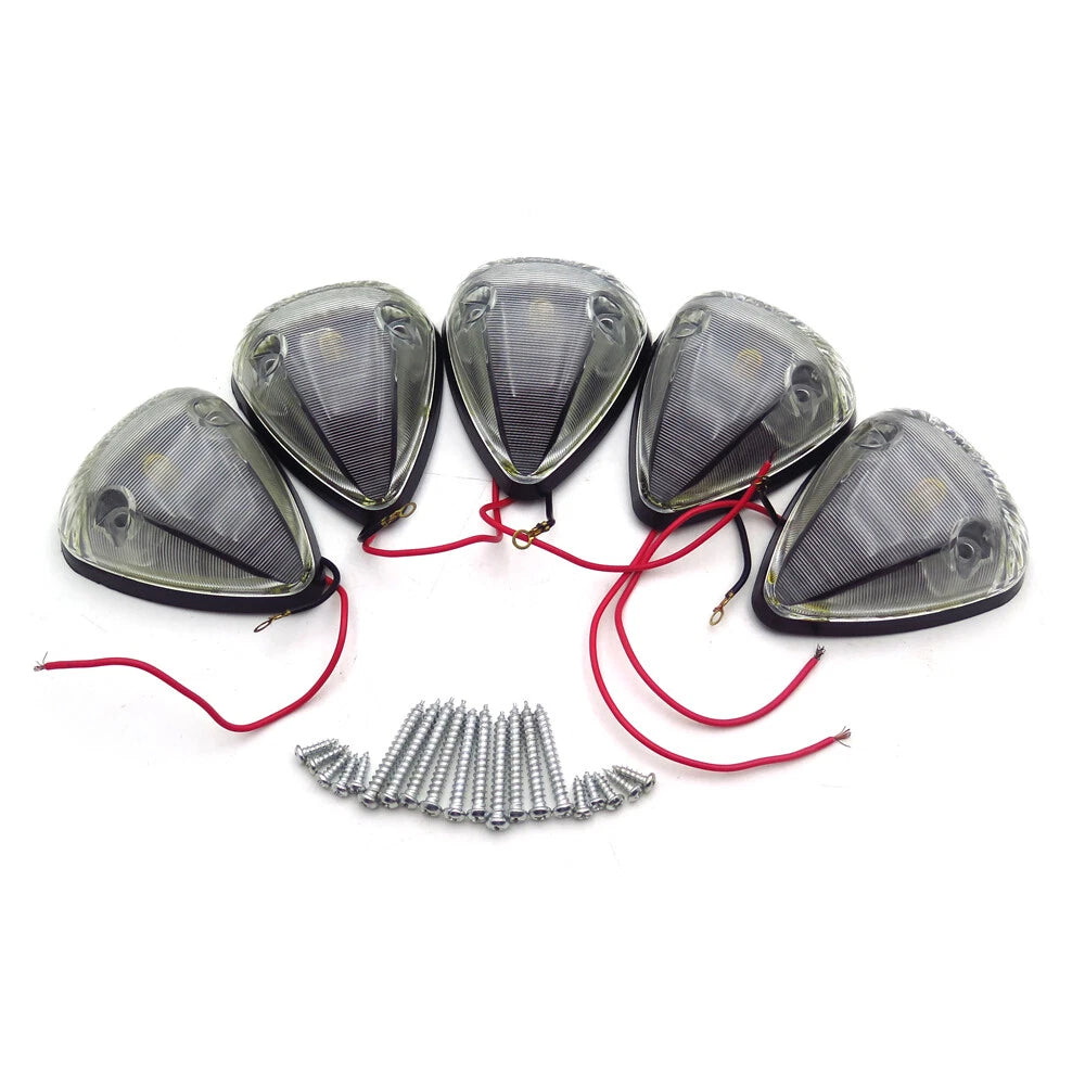 5X Cab Marker Light Cover Lens Base Housing for Dodge Ram 2500 3500 (1994–1998)