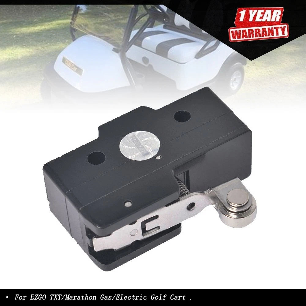 Brake Pedal Micro Switch for EZGO TXT Golf Cart (Gas & Electric)