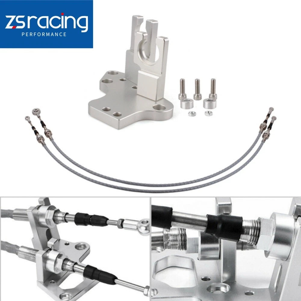 Shifter Cable Trans Cables Bracket for Honda Civic EG DC2 EK Si (H Series Swap)