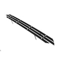 Bumper Grille Insert for Toyota Tacoma (2012–2015) Black Wide Rivet